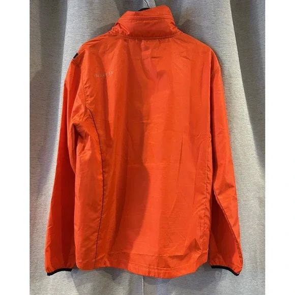 Adidas Originals ZX Orange Waterproof Lightweight Windbreaker Size